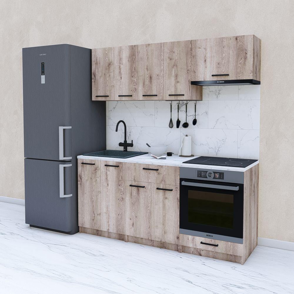 Кухня модульная готовая компактная 1,8 м 180 см Аликанте (МП40в)