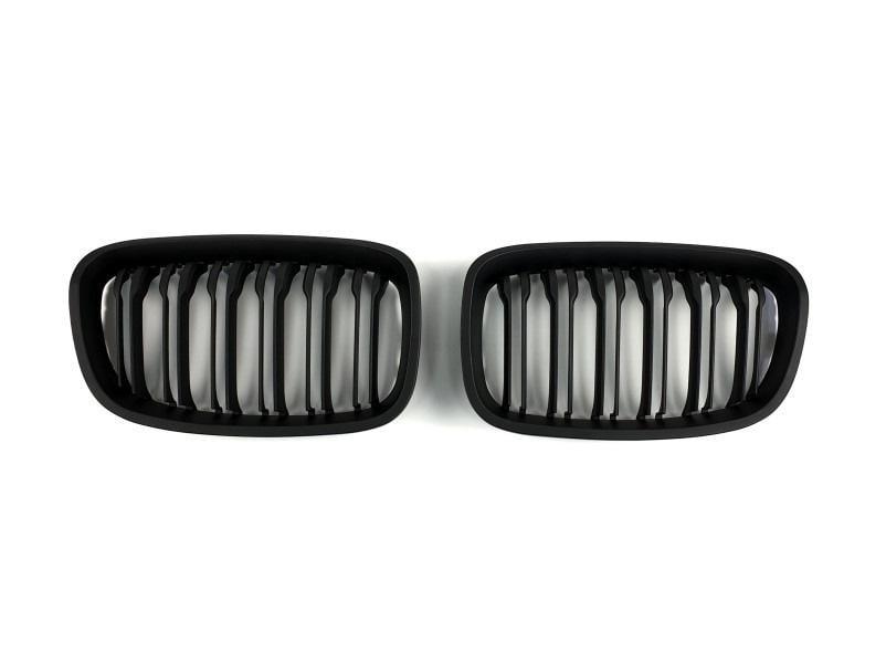 Решетка радиатора GBT для BMW 1 M-Look F20/21 2011-2019 гг. пластик Черный (27668959)