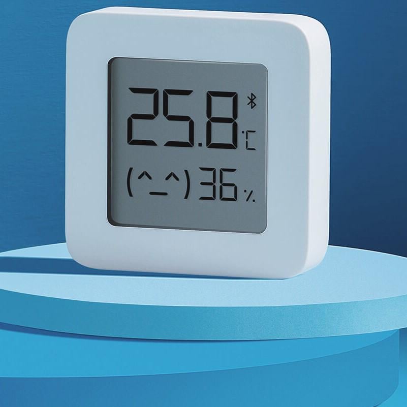 Термометр-гігрометр Mijia Bluetooth Thermometer 2 LYWSD03MMC компактний - фото 4