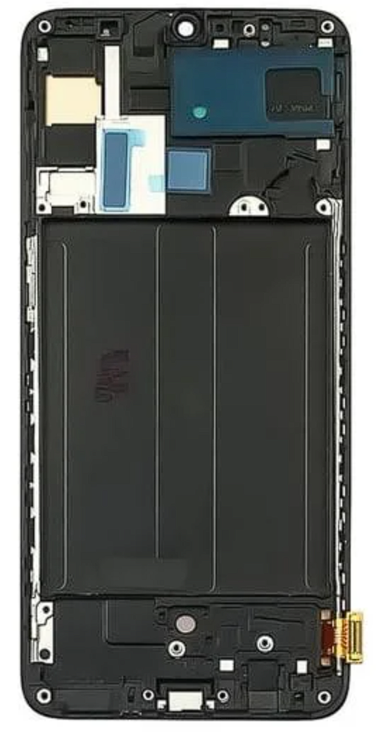 Дисплейный модуль OLED с сенсорным экраном для Samsung Galaxy A70 A705 Big LCD и рамкой Black (29768174)