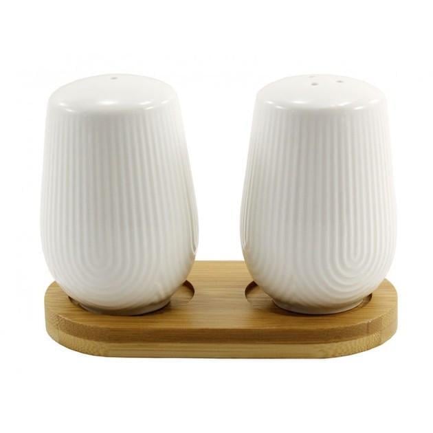 Набор для специй фарфоровый Interos на деревянной подставке (PJ03448) Набор для специй фарфоровый Interos на деревянной подставке (PJ03448)