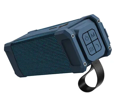 Портативная колонка Bluetooth Hoco CH6 Magic sports BT speaker Темно-синий