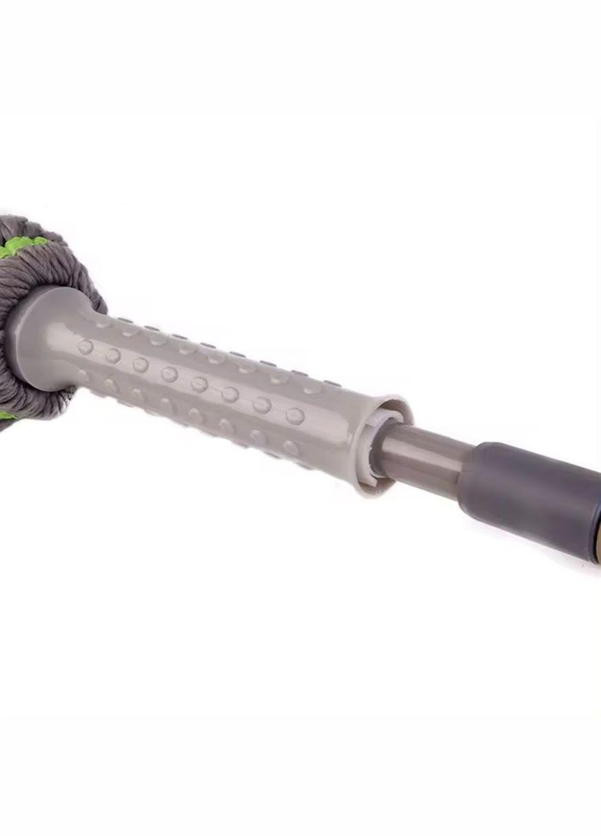 Швабра для пола с отжимом Good Idea SHV111 с отжимом и микрофибровой тряпкой ручка 120 см Серый (336367) - фото 3