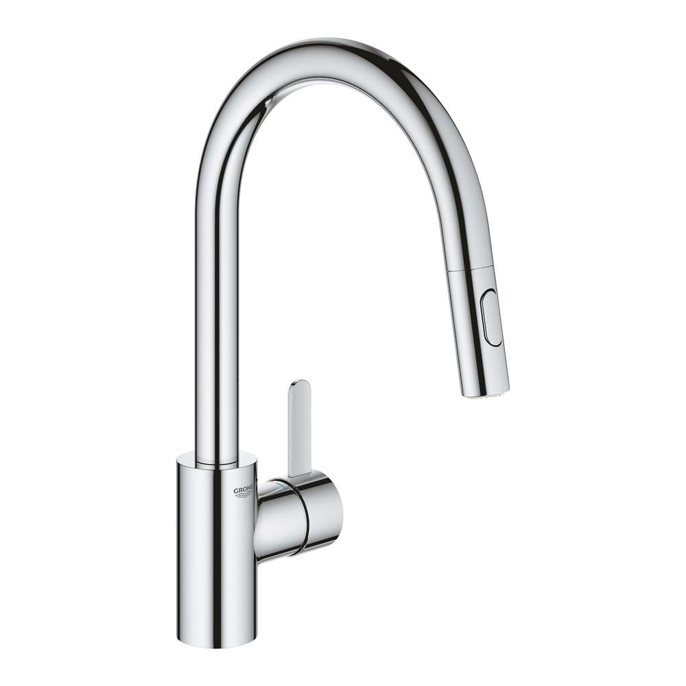 Змішувач для кухні Grohe Eurosmart Cosmopolitan 31481001 із висувною лійкою Хром (111406)