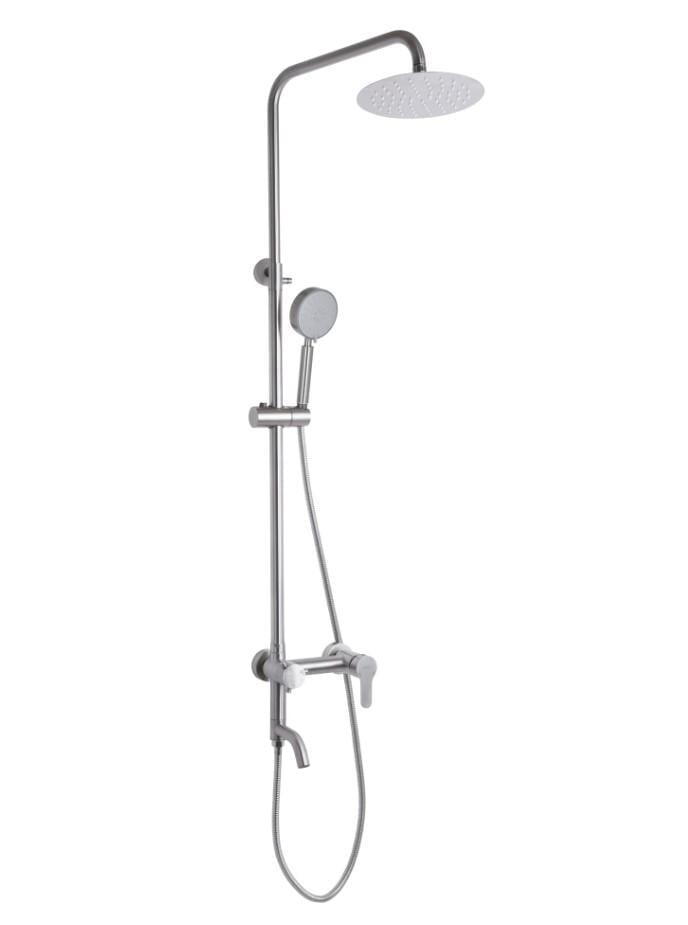 Душевая система универсальная Brinex Pure 1030 k35 Nickel (BRIPUR1030NKL)