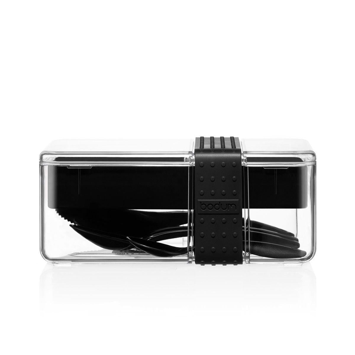 Ланч-бокс BODUM со столовыми приборами (K12017-01STR)