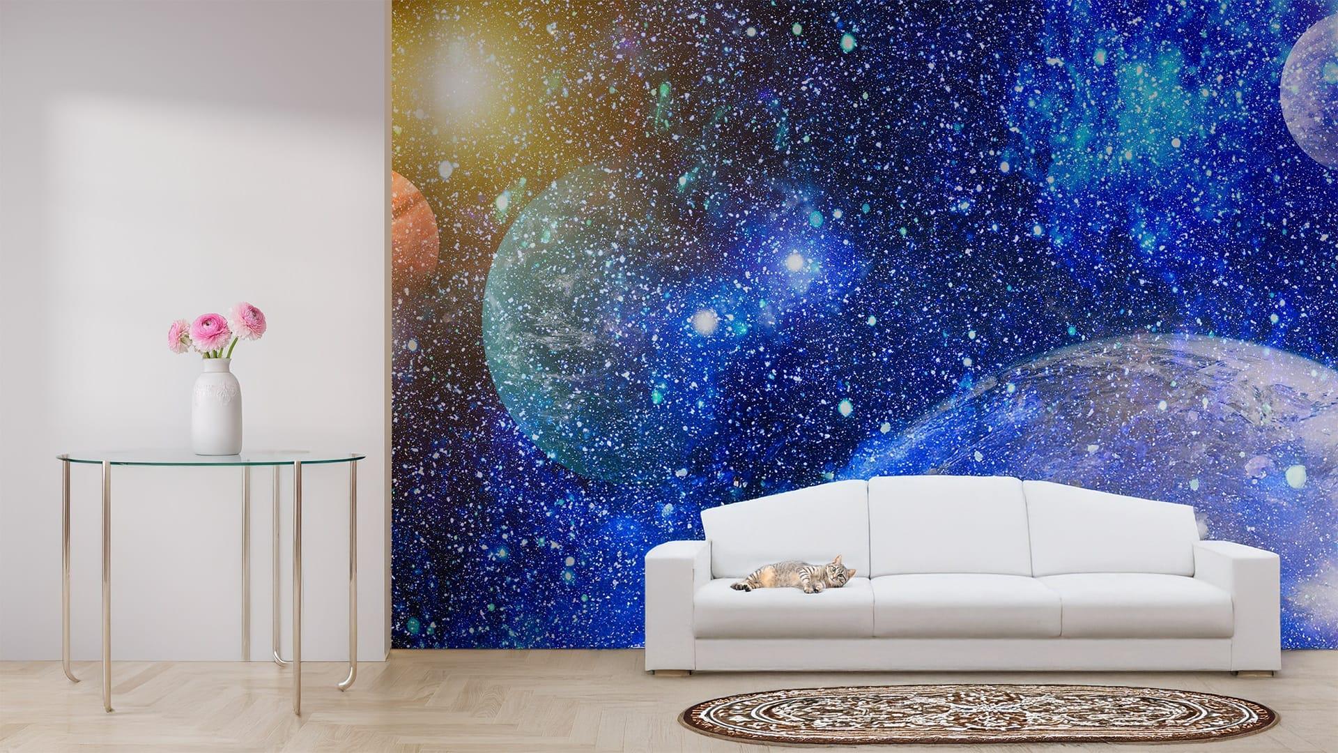 Фотообои флизелиновые Styleo Print-walls Космос 0309 300х200 см (Pw-0309)