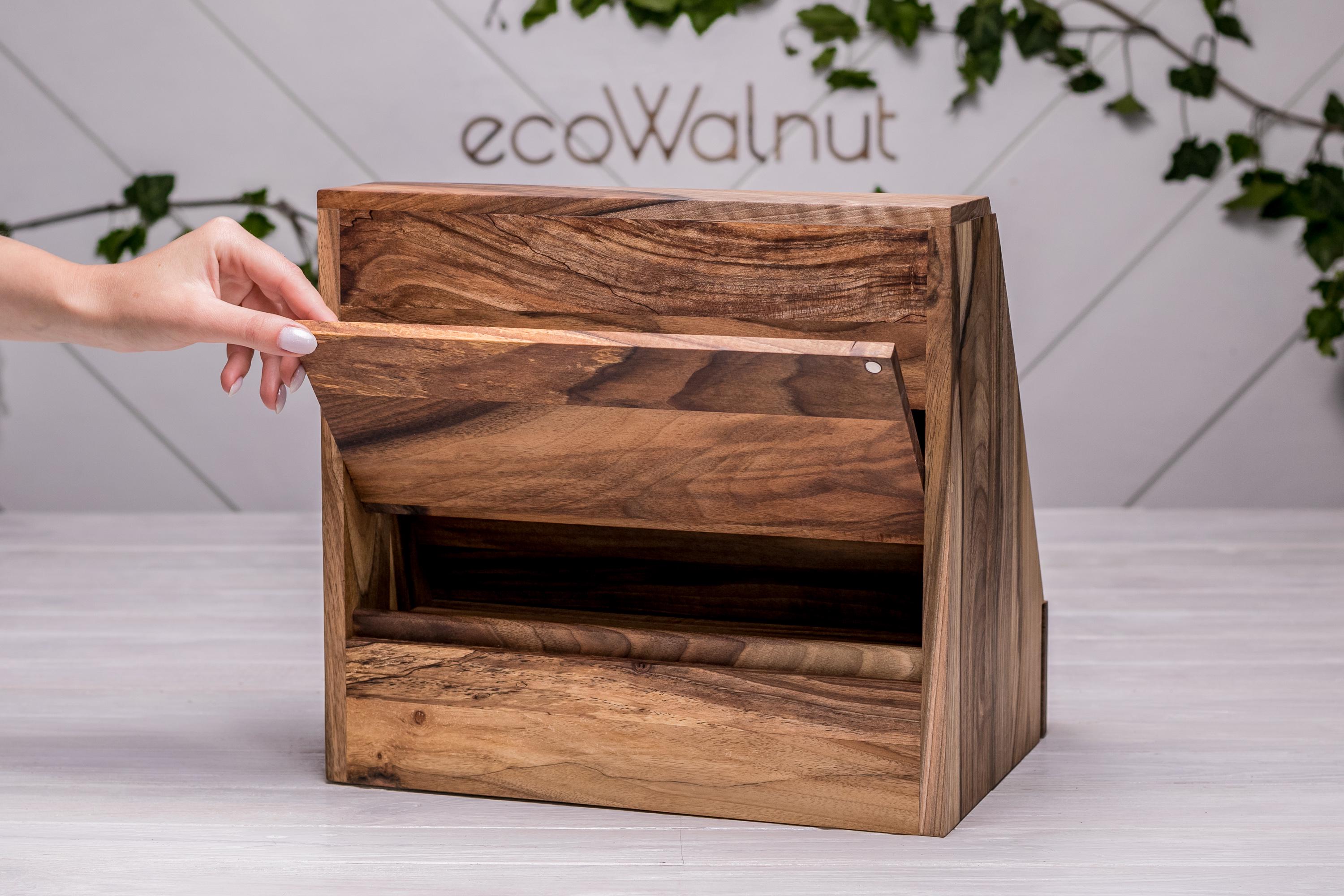 Підставка/органайзер EcoWalnut для годинника з індивідуальним гравіюванням (EB-1.2) - фото 9