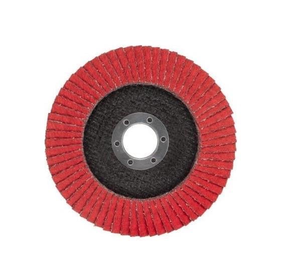 Диск лепестковый по металлу Milwaukee CERA TURBO 125х22,2 мм зернистость K40 SLC XL 50/125 (4932478949)