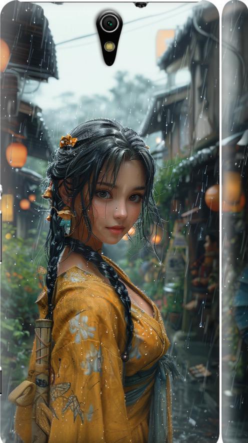 Чехол на Sony Xperia C5 Ultra Dual E5533 Anime-girl (6133m-506-42517) Чехол на Sony Xperia C5 Ultra Dual E5533 Anime-girl (6133m-506-42517)