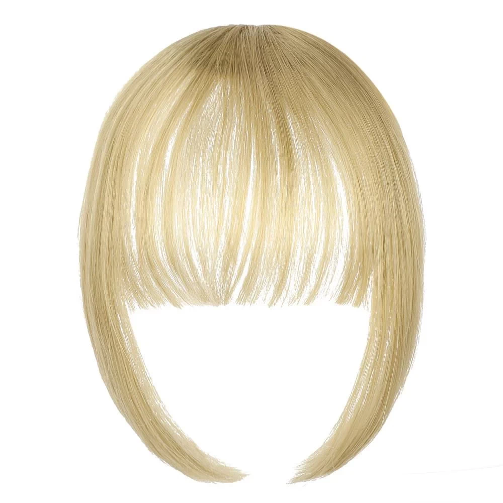 Прядь накладная с челкой на шпильках Русый (2796668862)