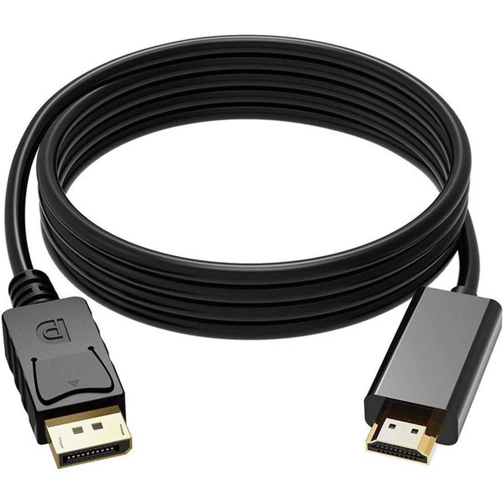 Кабель переходник DisplayPort to HDMI Addap DPC-01 для синхронизации видео и аудио потока 4 K UltraHD 1,8 м - фото 3