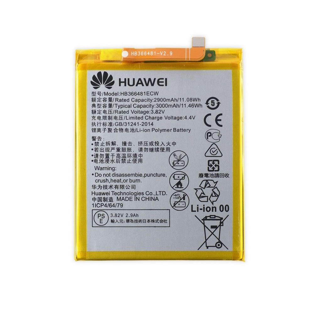 Аккумулятор Huawei Nova 3e ANE-LX1 HB366481ECW 3000 mAh PRC - фото 1