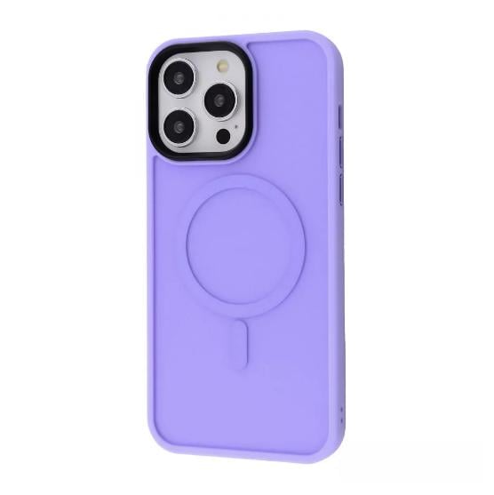 Чехол WAVE Matte Insane Case с магнитным кольцом для iPhone 14 Pro Max, светло-фиолетовый