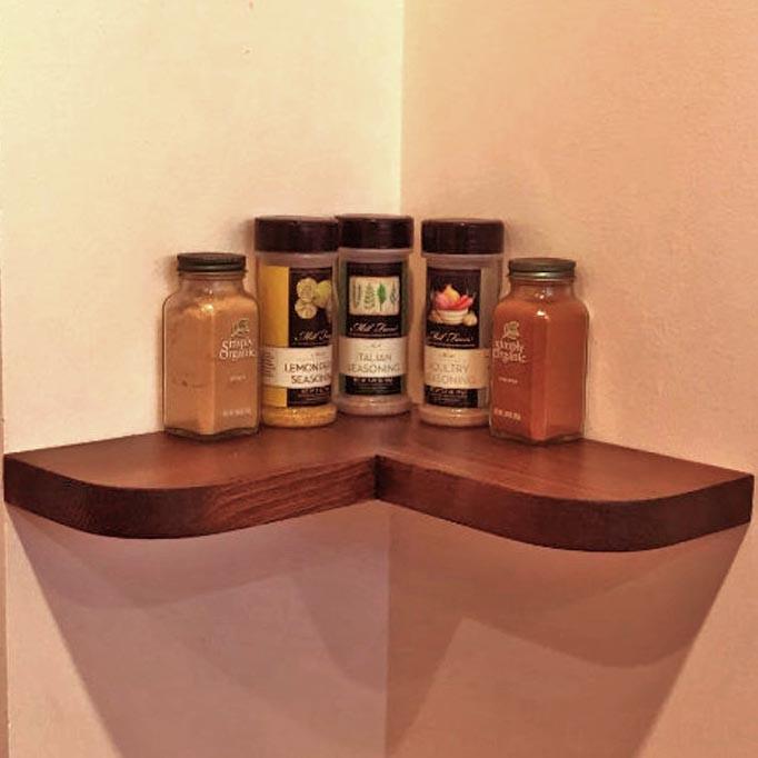 Полка настенная из дерева Вильянсон 30х30 Савоярди (ПНС/302215)