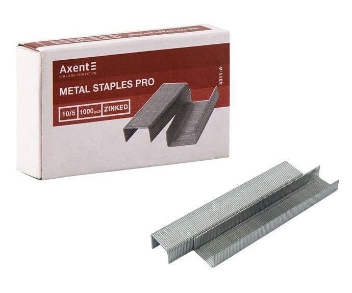 Скобы Axent 4311-a №10 1000 шт. (03776)