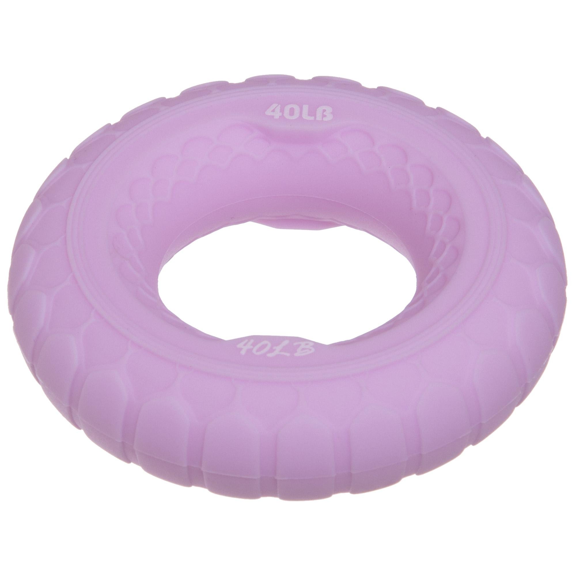 Эспандер кистевой Jello Кольцо нагрузка 9-23 кг Сиреневый (FI-3813)