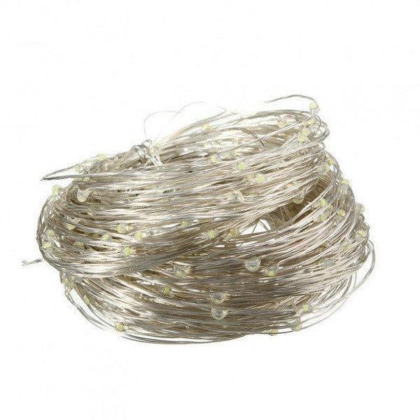 Гирлянда Капля росы на медной проволоке 20 м 200 Led W-4 Белый