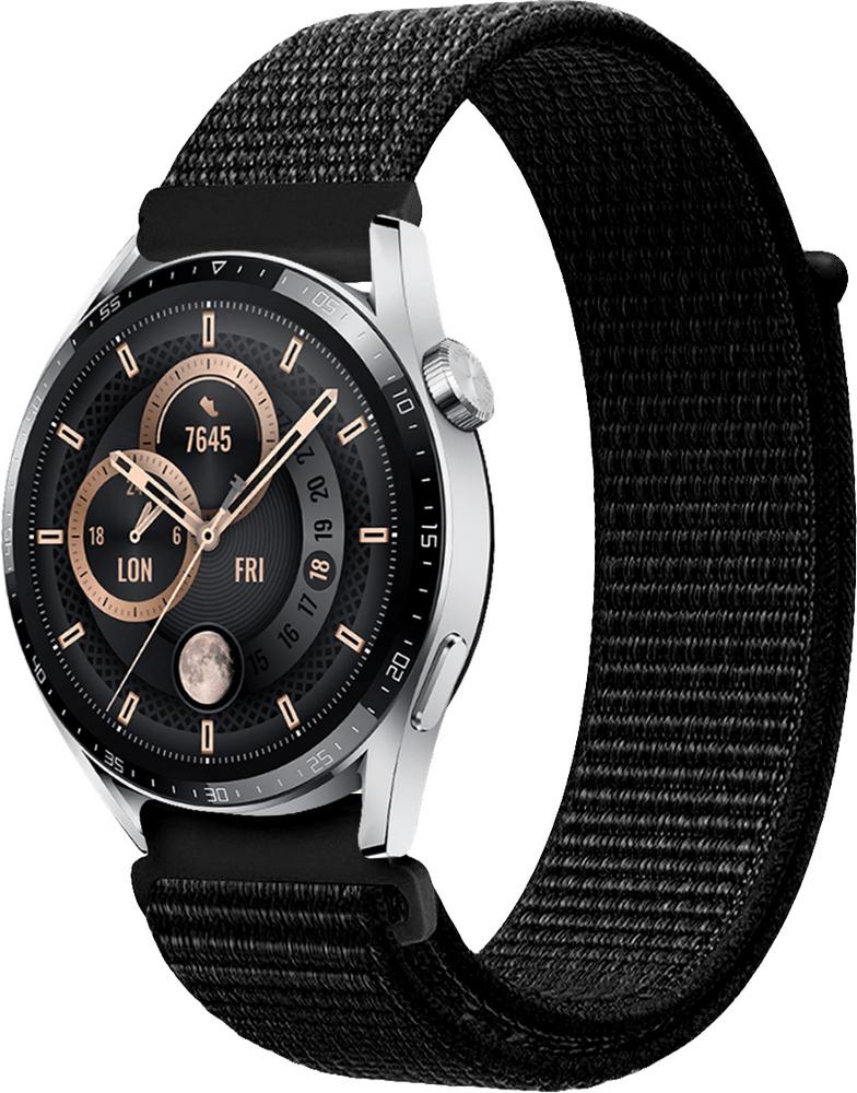 Ремешок нейлоновый Sport Loop для Huawei Watch GT3 46 мм Black (17919-2B)