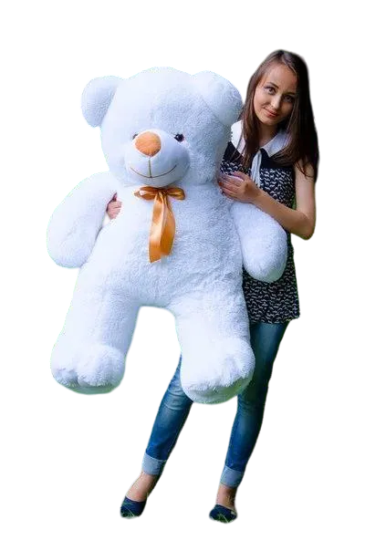 М'яка іграшка Великий ведмідь плюш/синтепон/холофайбер 130 см Білий (10959686) М'яка іграшка Великий ведмідь плюш/синтепон/холофайбер 130 см Білий (10959686)