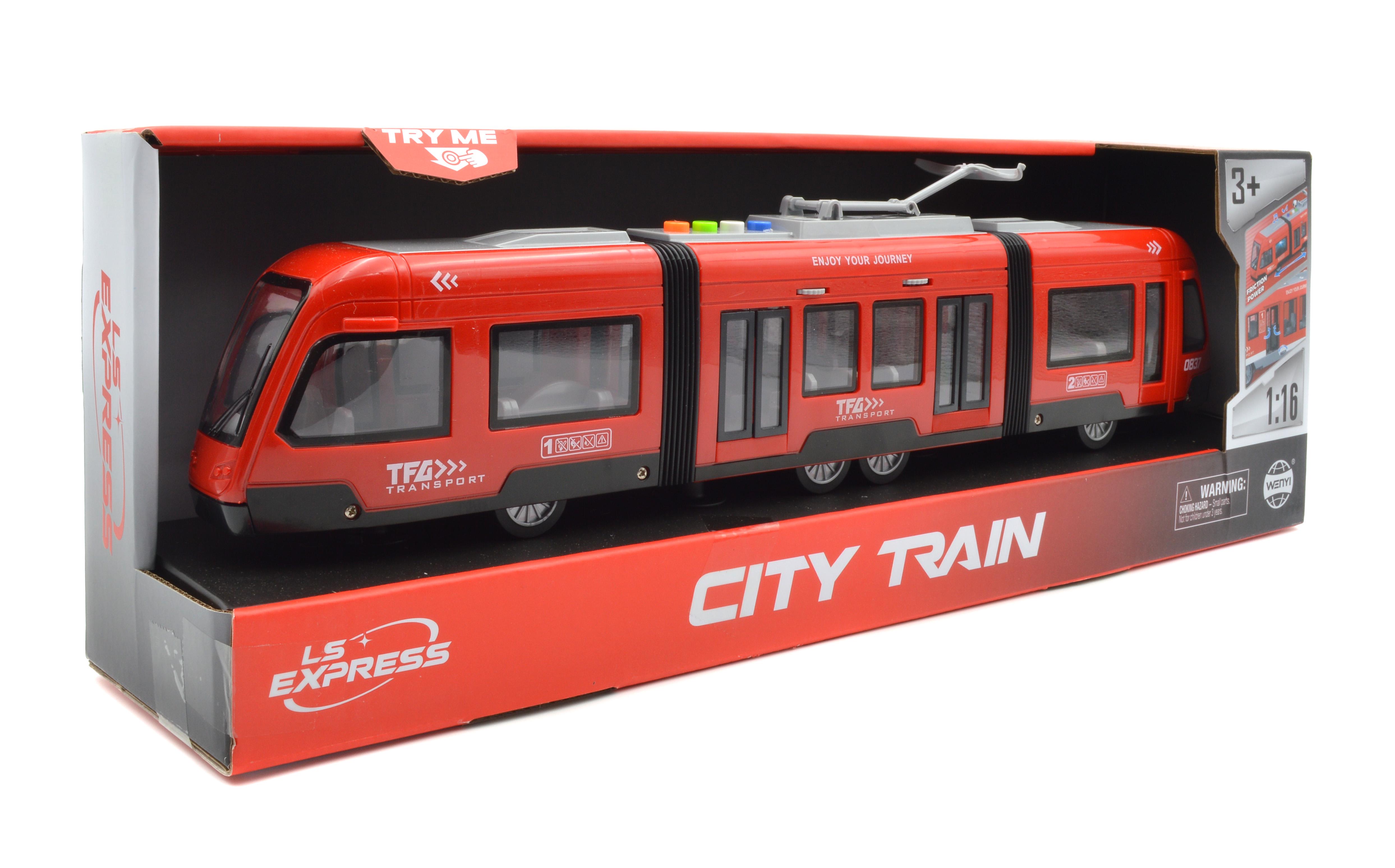 Трамвай WY930A масштаб 1:16 звук/світло/відчиняються двері (30358473) - фото 7 Трамвай WY930A масштаб 1:16 звук/світло/відчиняються двері (30358473) - фото 7