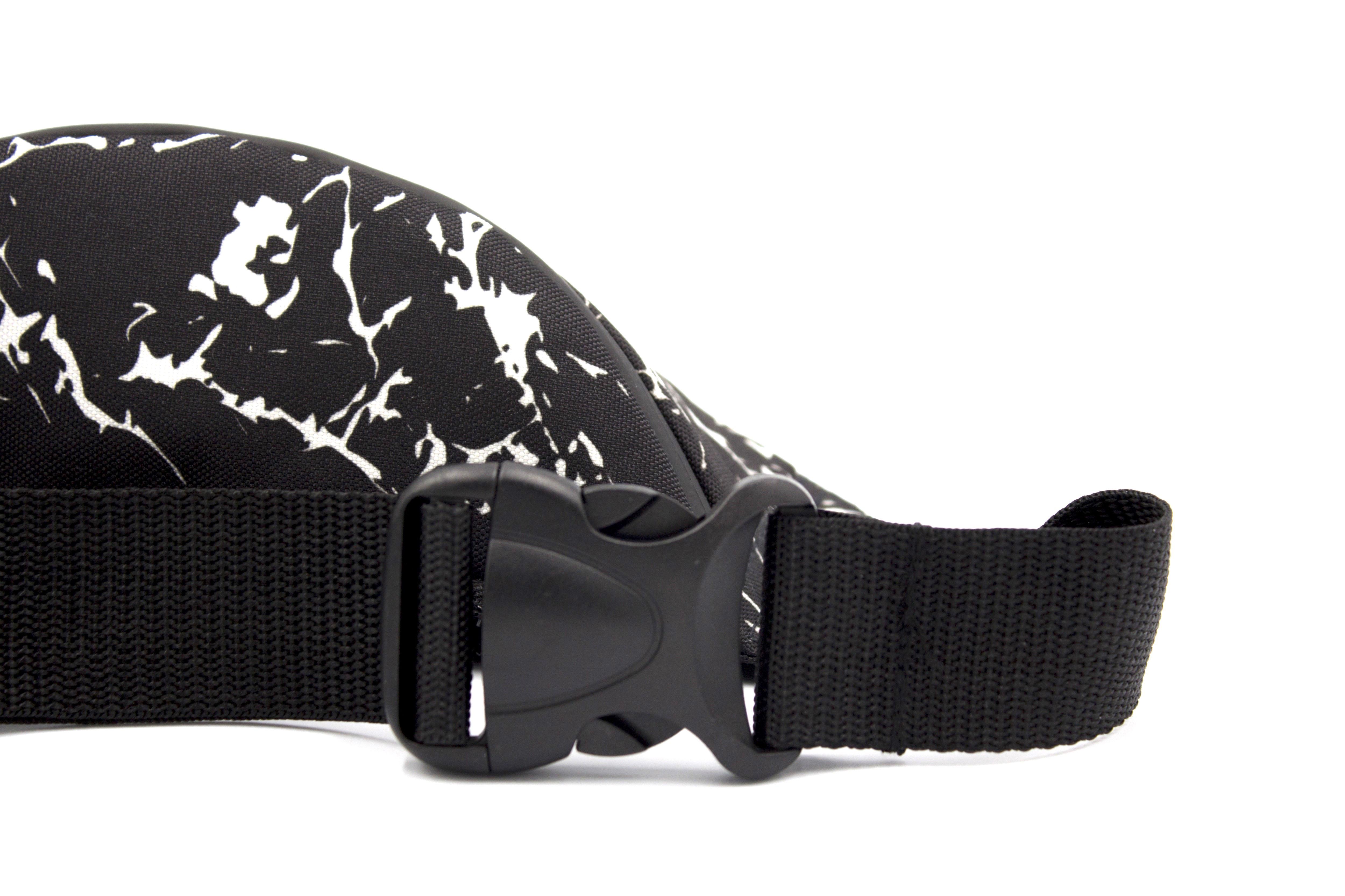 Сумка бананка Мрамор Черный (24415014) - фото 6 Сумка бананка Мрамор Черный (24415014) - фото 6