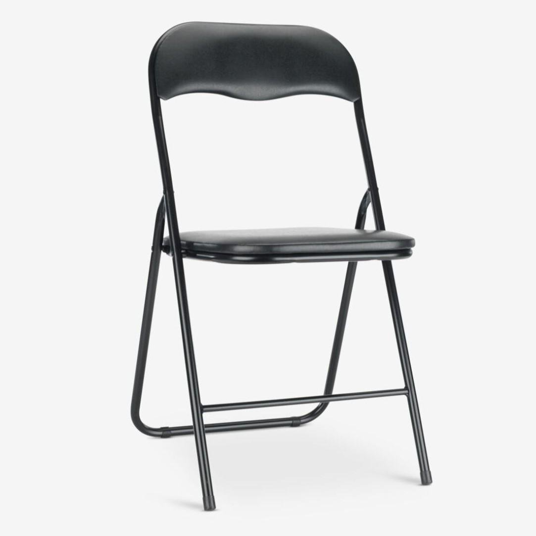 Стілець складаний TIKO Intarsio екокожа/метал Чорний (28710776) - фото 20 Стілець складаний TIKO Intarsio екокожа/метал Чорний (28710776) - фото 20