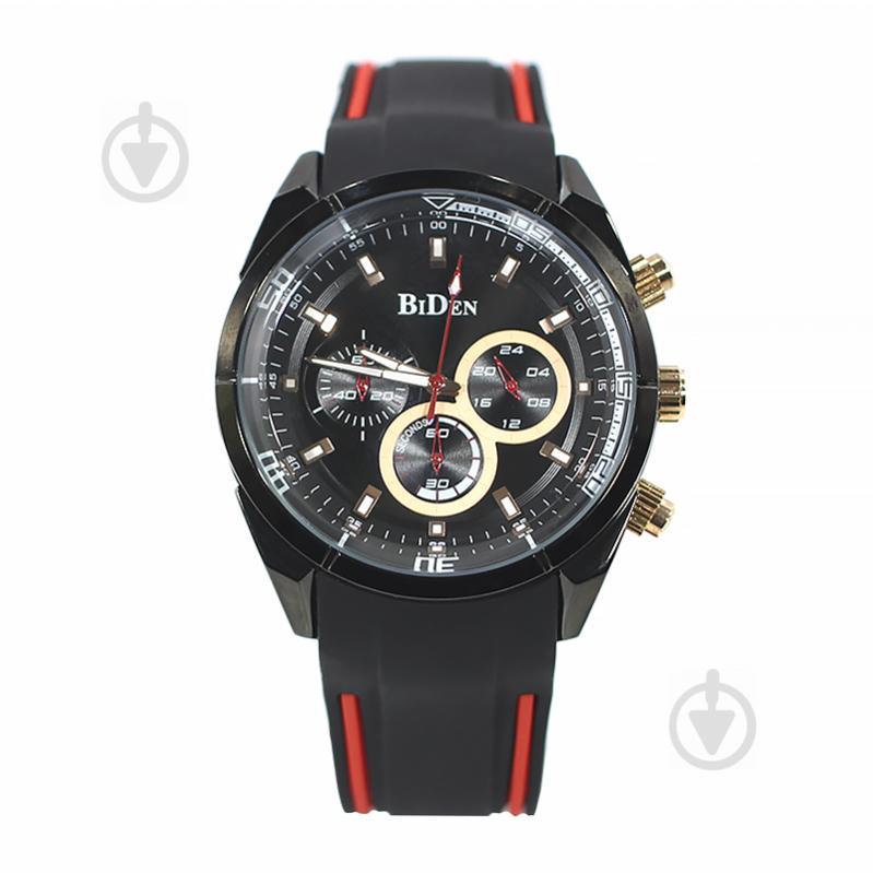 Часы мужские BIDEN B0162 кварцевый механизм Черный (5946-20334)