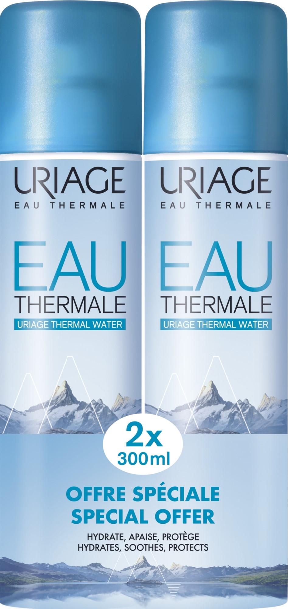 Набор термальной воды Uriage Thermal Water Spray 2 шт. по 300 мл (1767221374)