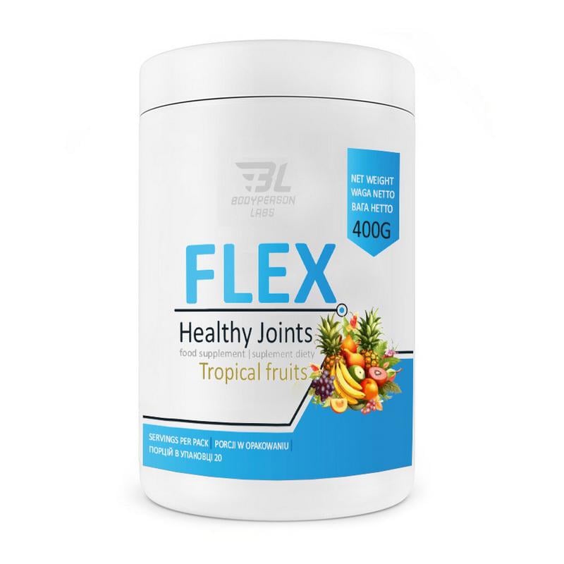 Хондропротектор Bodyperson Labs Flex Healthy Joints 400 г Тропические фрукты