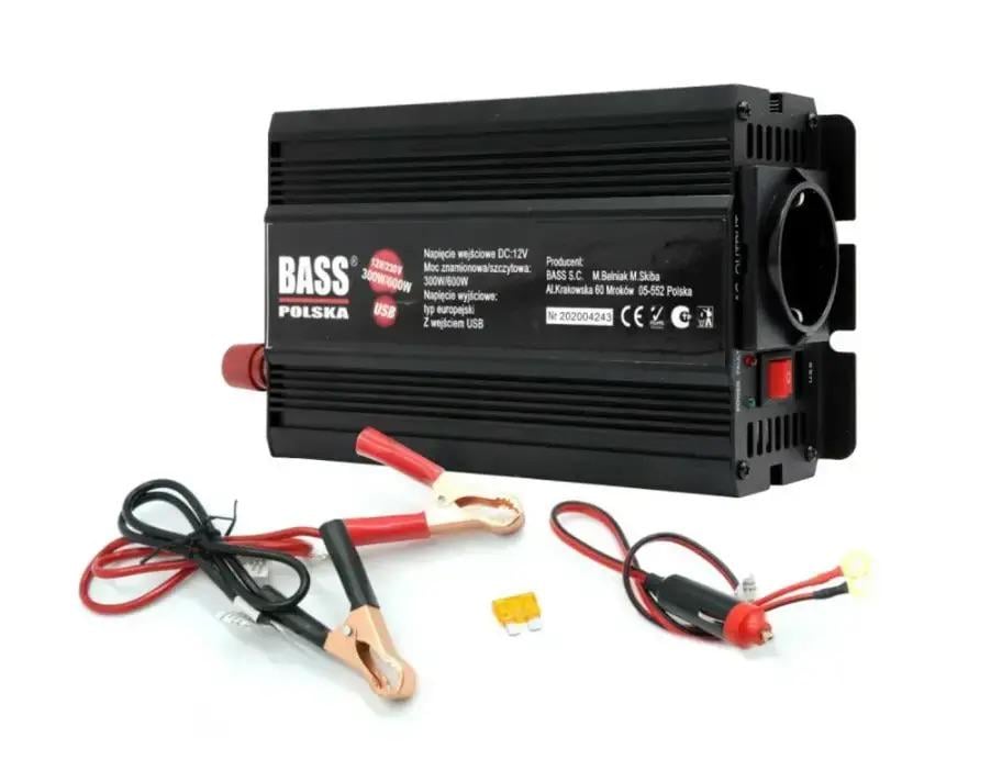 Преобразователь напряжения для котла чистая синусоида 300W max 600W 230 В для аккумулятора 12 В (5009)