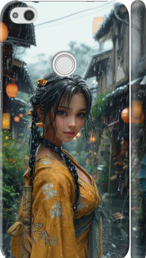 Чехол на Huawei P8 Lite (2017) Anime-girl (6133m-777-42517)