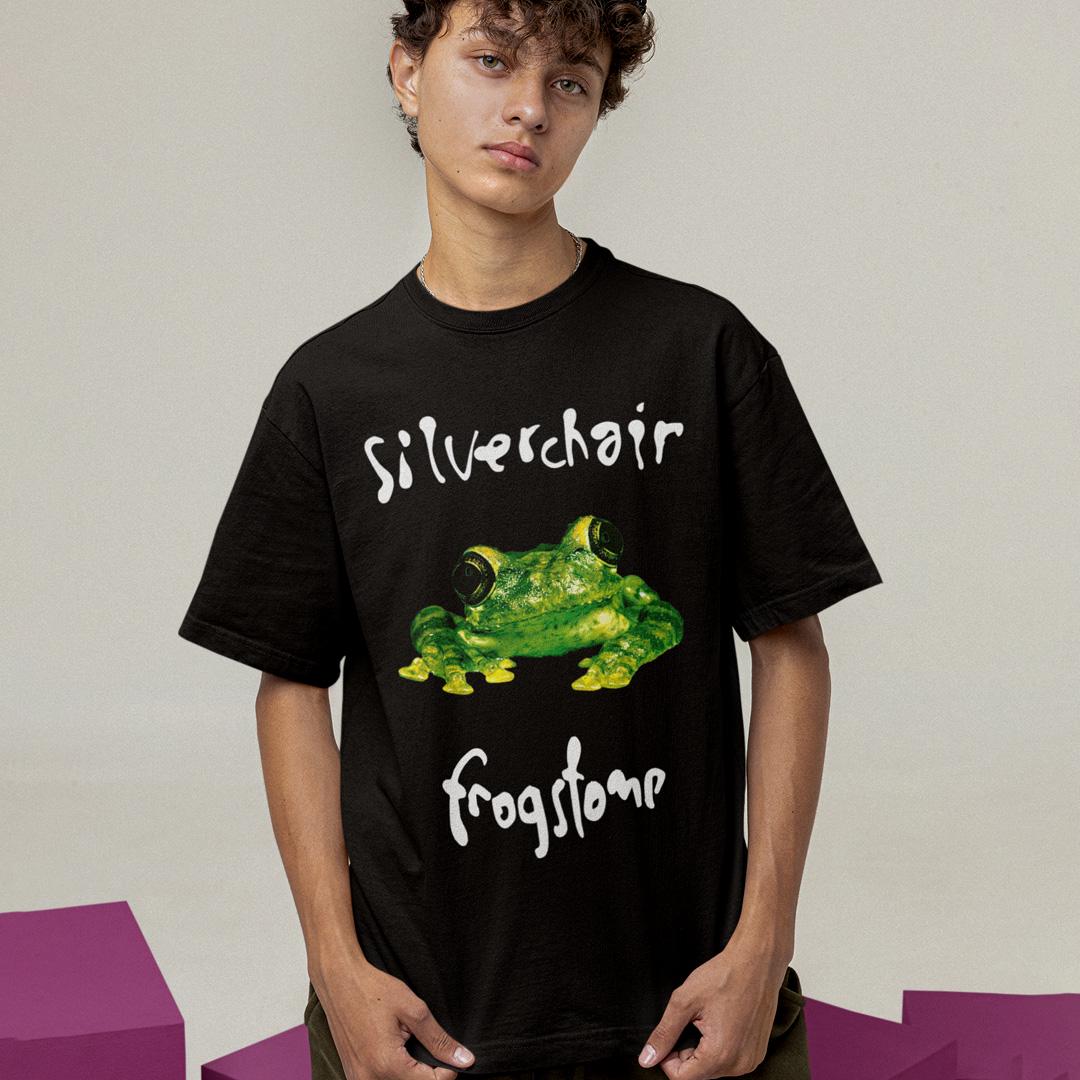Футболка унисекс Silverchair Frogstomp S Черный (0000014447)