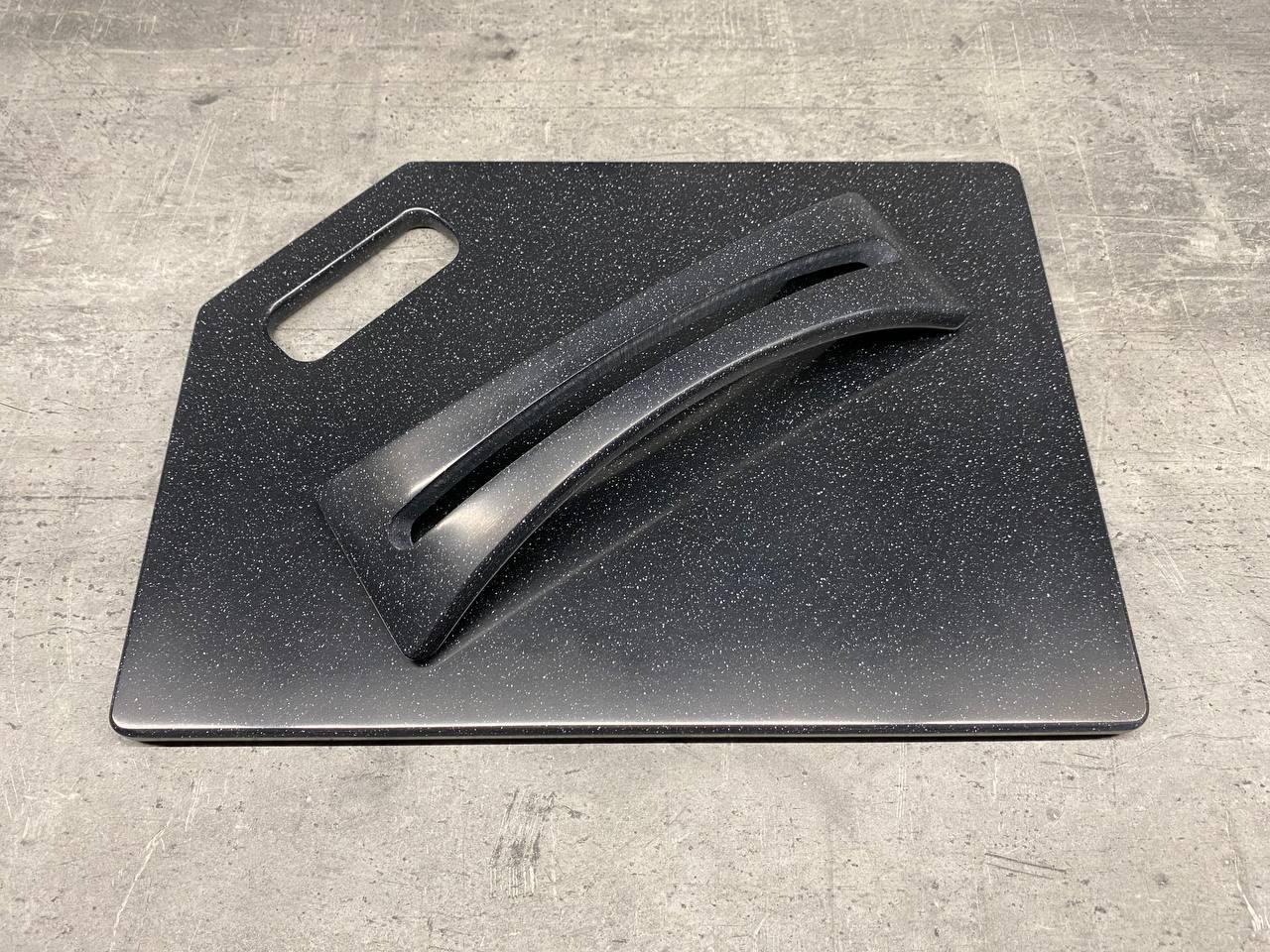 Доска кухонная Night Gleam на подставке из искусственного акрилового камня 350x250 мм (210) - фото 3 Доска кухонная Night Gleam на подставке из искусственного акрилового камня 350x250 мм (210) - фото 3