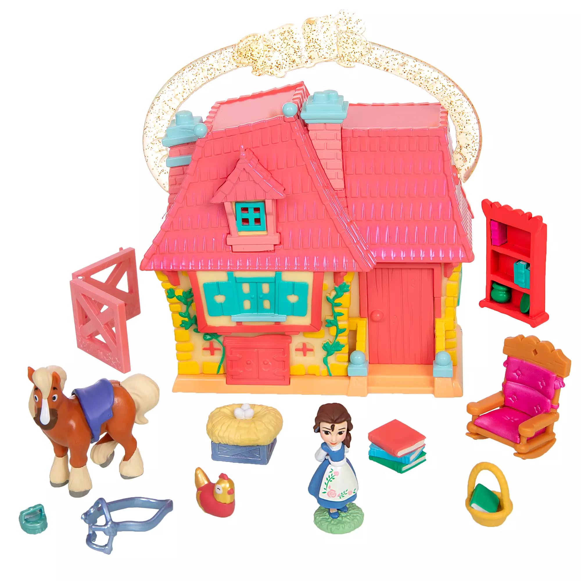 Микро-игровой набор Disney Once Upon a Story Коттедж Белль Красавица и Чудовище (27572160)