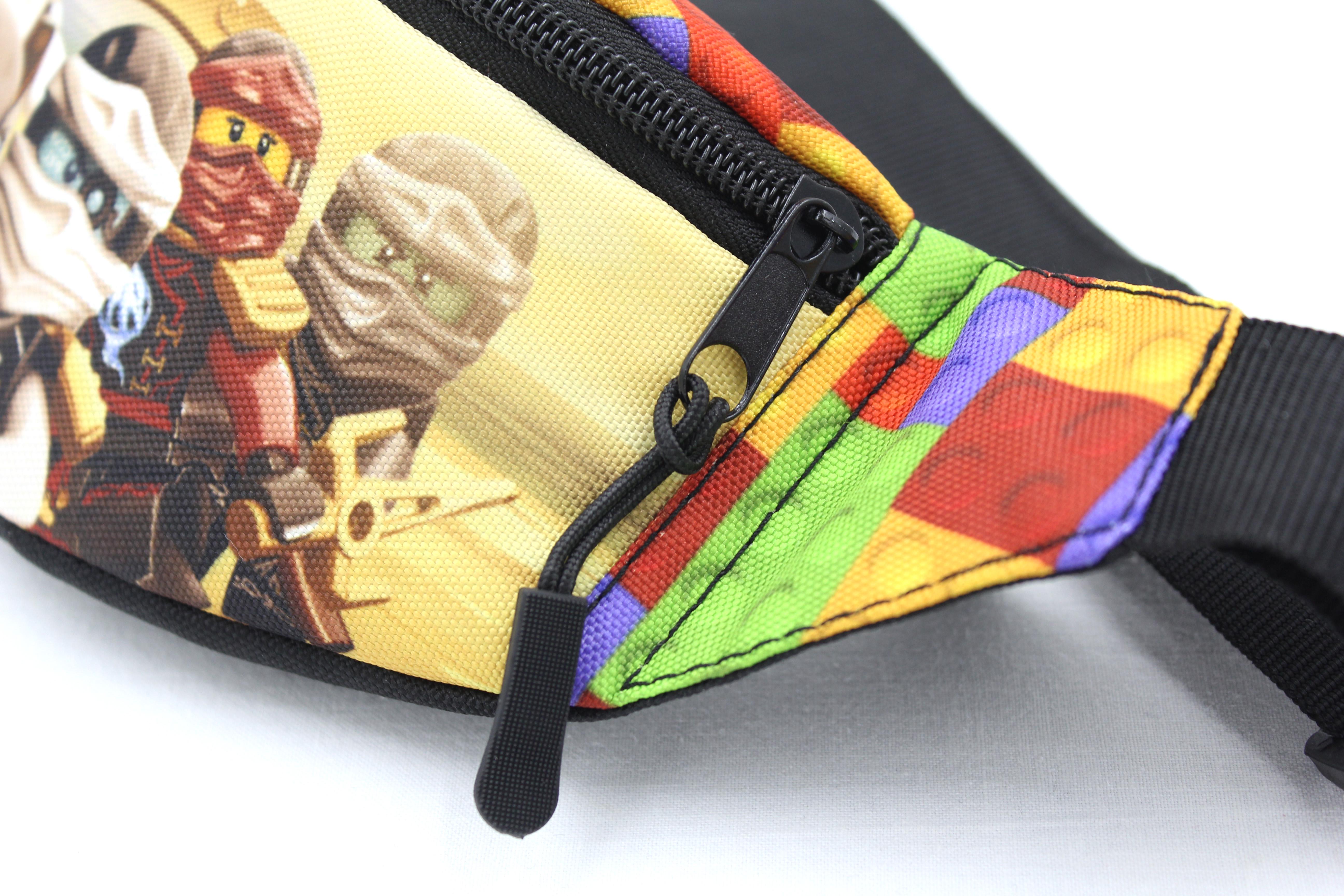 Сумка бананка для хлопчика з регулюючим ремінцем Ніндзяго (Д-011) - фото 5 Сумка бананка для хлопчика з регулюючим ремінцем Ніндзяго (Д-011) - фото 5