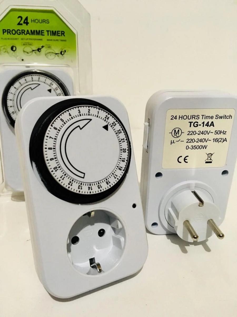 Розетка с таймером Programmer timer TG 14A - фото 3