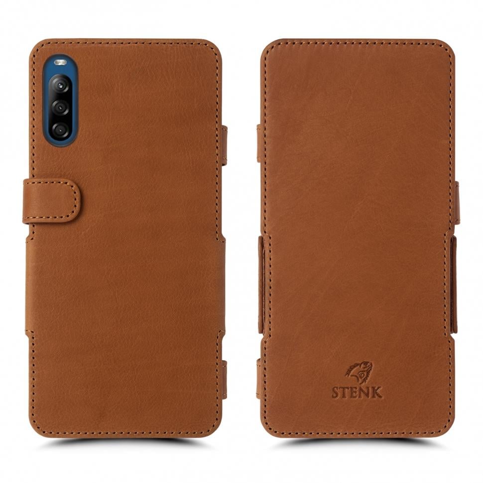 Чехол книжка Stenk Prime для Sony Xperia L4 Camel (66886)