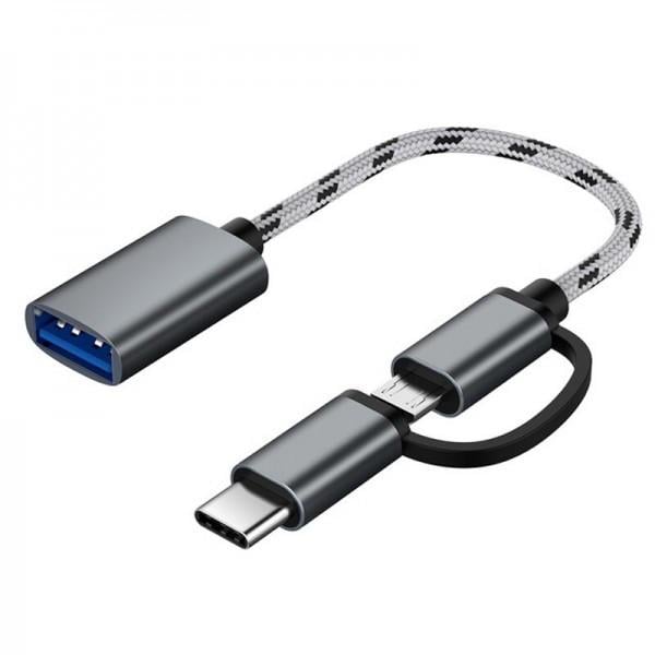 Перехідник OTG Puluz SAS5202H USB Type-C Micro (1864820553)