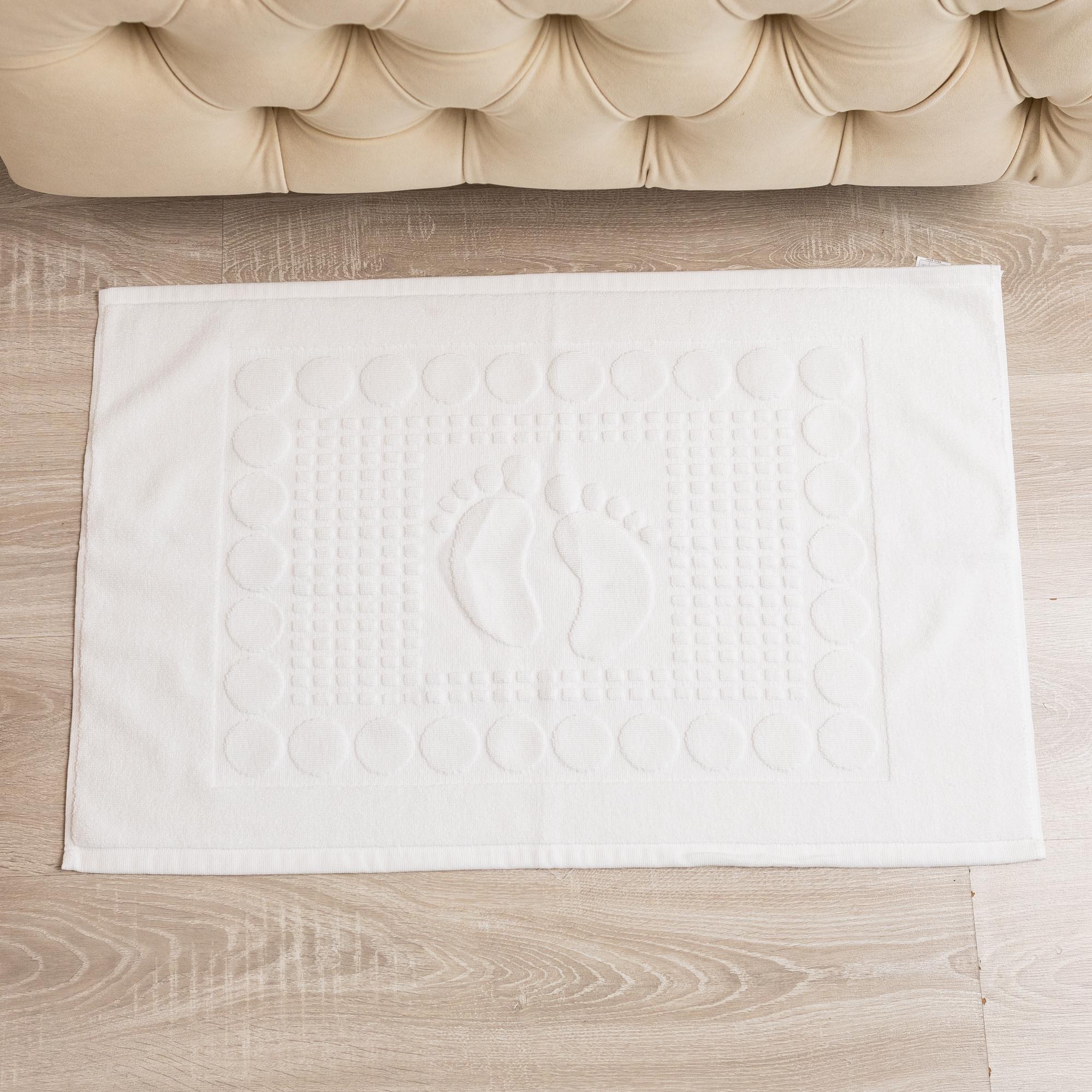 Коврик для ног махровый 50х80 см (1080)