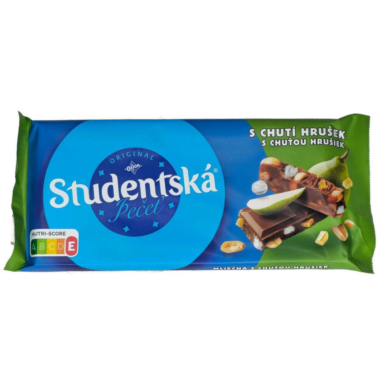 Шоколад Studentska Hrusek груша 170 г (83218)