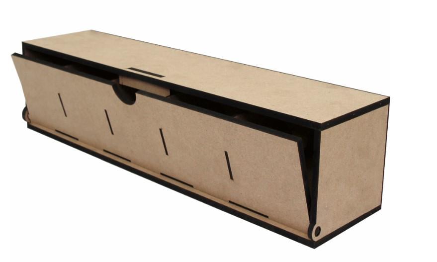 Заготовка для декупажа ROSA TALENT Органайзер для чая 5 ячеек 43х11х11 см