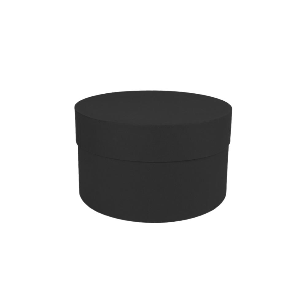 Коробка Perfectbox цилиндрическая матовая 8х15х15 см Черный (1588)
