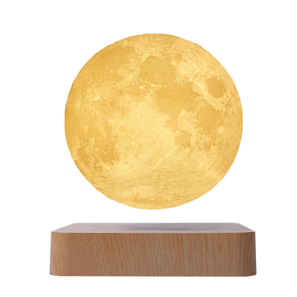 Ночник левитирующий HCNT Levitating Lamp Moon ABS Dark Wood Grain (SIM10-GW5-M) Ночник левитирующий HCNT Levitating Lamp Moon ABS Dark Wood Grain (SIM10-GW5-M)
