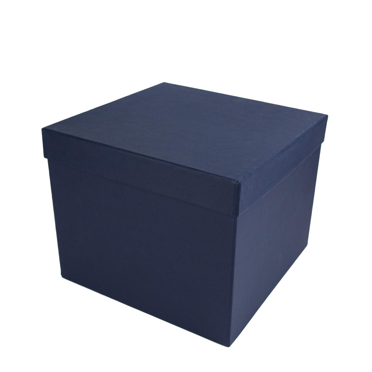 Коробка Perfectbox прямоугольная матовая 15х25х25 см Темно-синий (2525241)