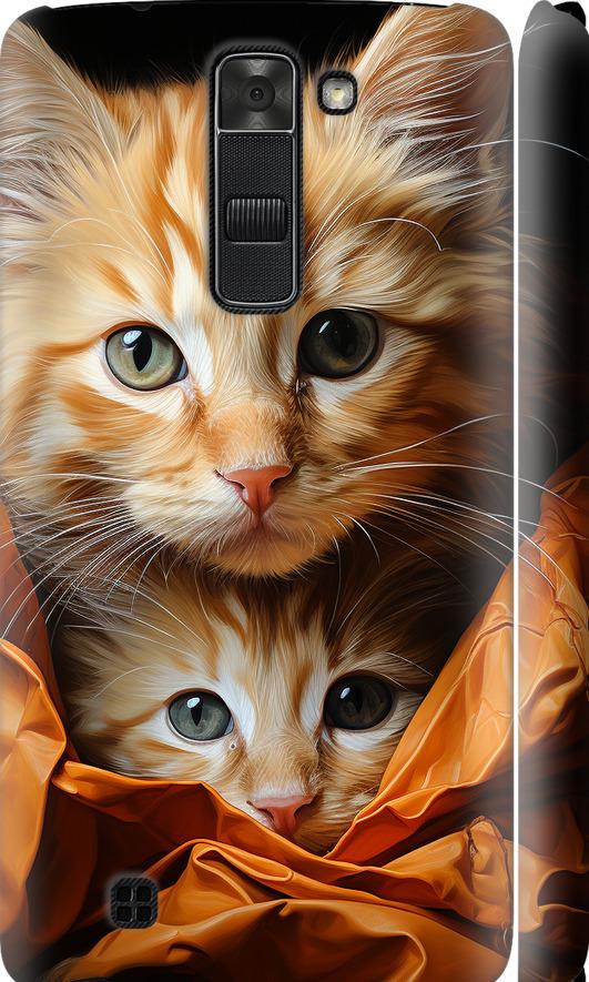 Чехол на LG K7 Котики 2 (5664m-451-42517)