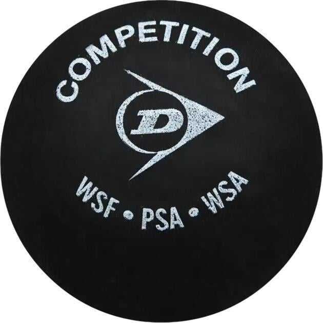 М'яч для сквошу Dunlop COMPETITION Чорно-білий (Competition)