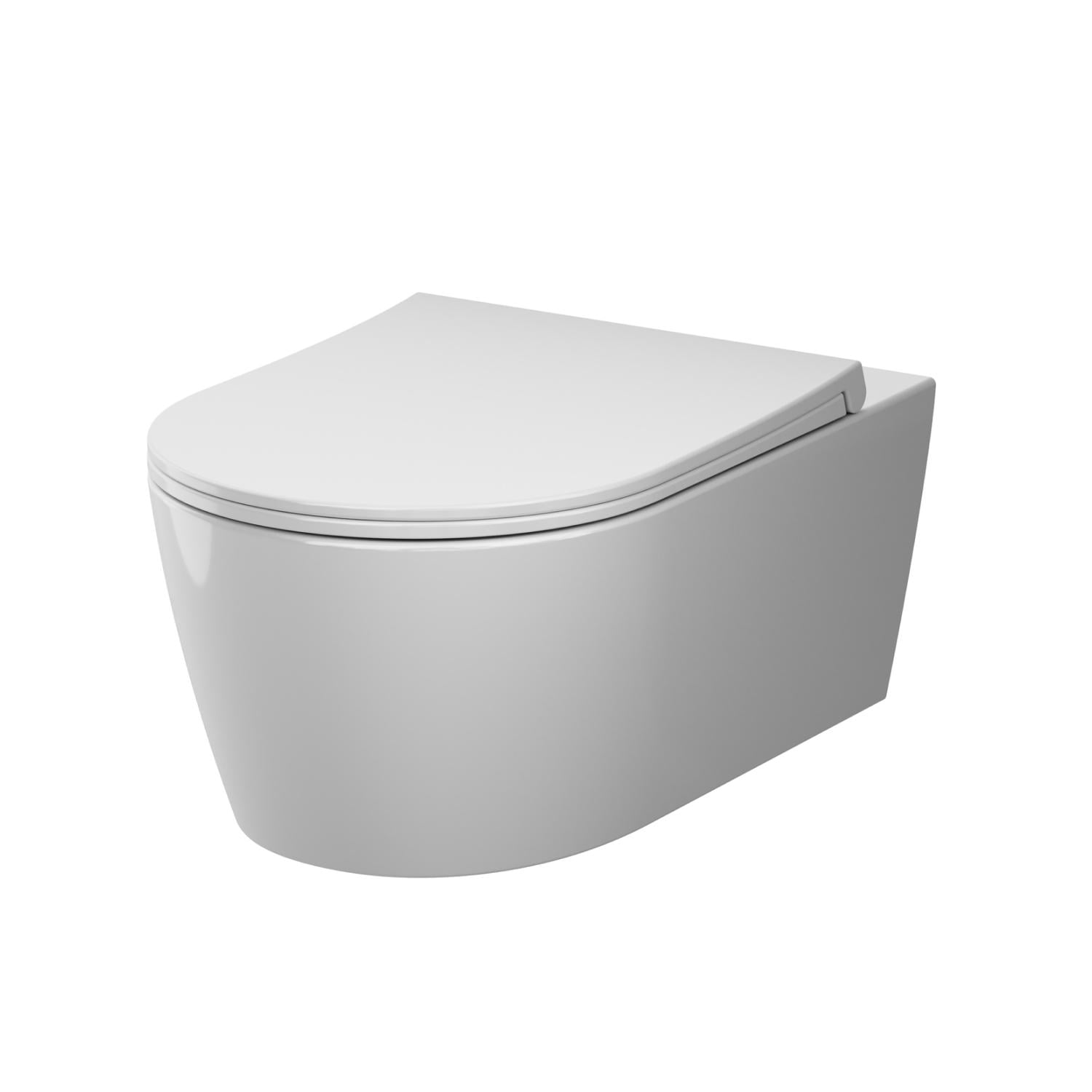 Унітаз підвісний AquaSpin AM.PM Func із сидінням мікроліфт 54 см Білий (CFA1903SC)