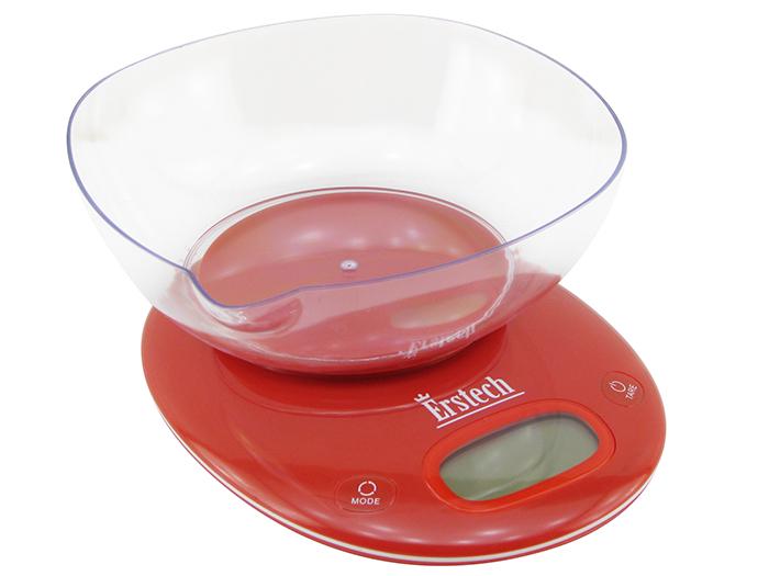 Кухонные весы Erstech EKS-5181 Красный
