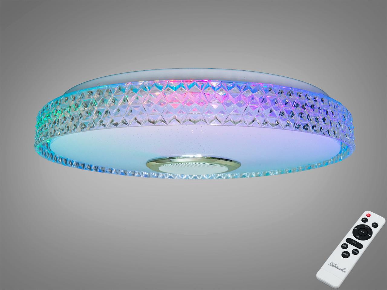 Люстра-смарт стельова Diasha BT 70Вт RGB Білий (2989250508)